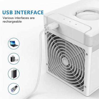 Compact, Energy-Efficient Portable Air Conditioner with Water Tank