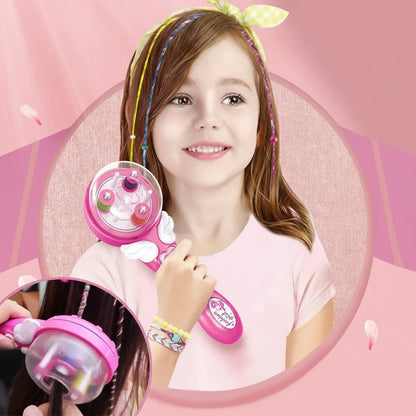 Automatic Hair Braider Kit – Magic Jewel Drill Styling Tool Set for Effortless, Salon-Quality Hair