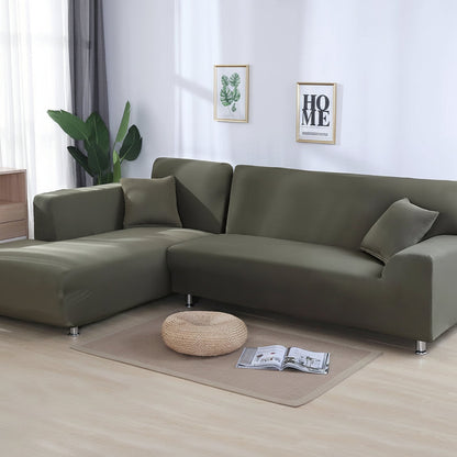 Elastic Stretch Sofa Slipcover Protector - Fitted Couch Cover to Protect and Refresh Your Sofa