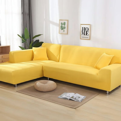 Elastic Stretch Sofa Slipcover Protector - Fitted Couch Cover to Protect and Refresh Your Sofa