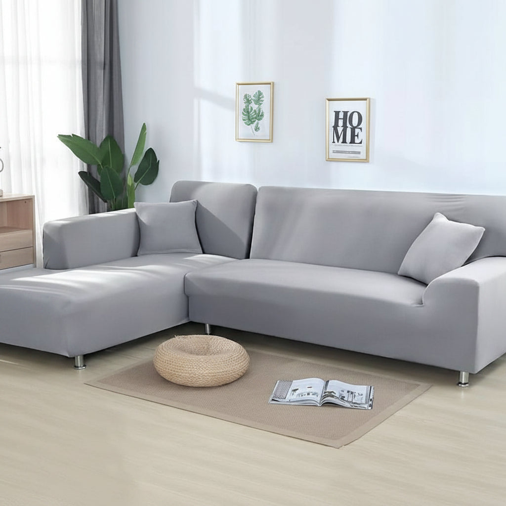 Elastic Stretch Sofa Slipcover Protector - Fitted Couch Cover to Protect and Refresh Your Sofa
