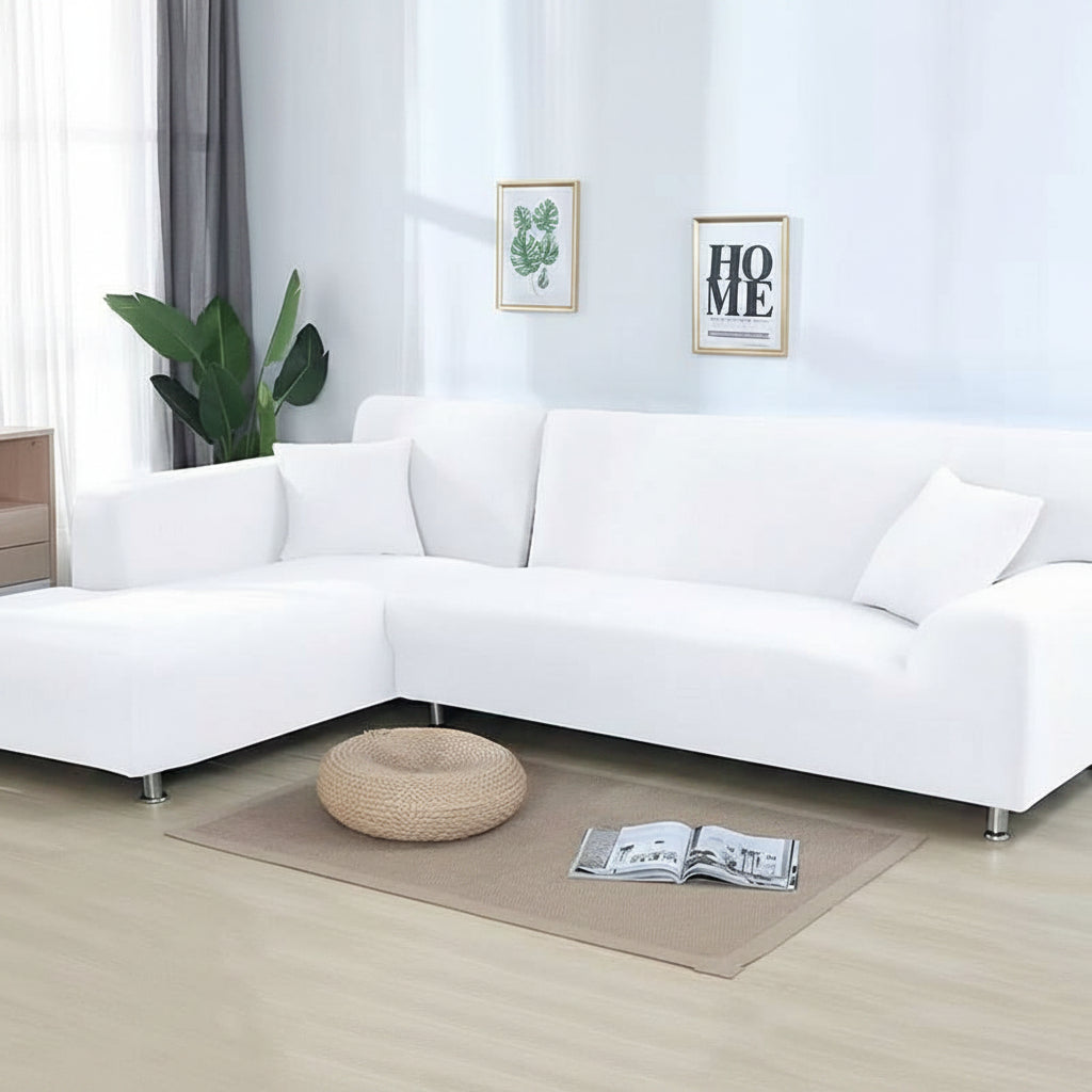 Elastic Stretch Sofa Slipcover Protector - Fitted Couch Cover to Protect and Refresh Your Sofa
