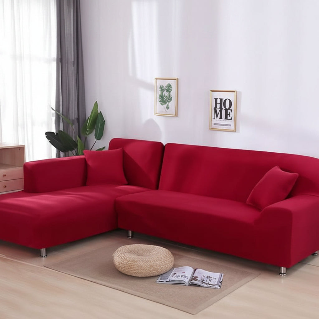 Elastic Stretch Sofa Slipcover Protector - Fitted Couch Cover to Protect and Refresh Your Sofa