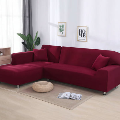 Elastic Stretch Sofa Slipcover Protector - Fitted Couch Cover to Protect and Refresh Your Sofa