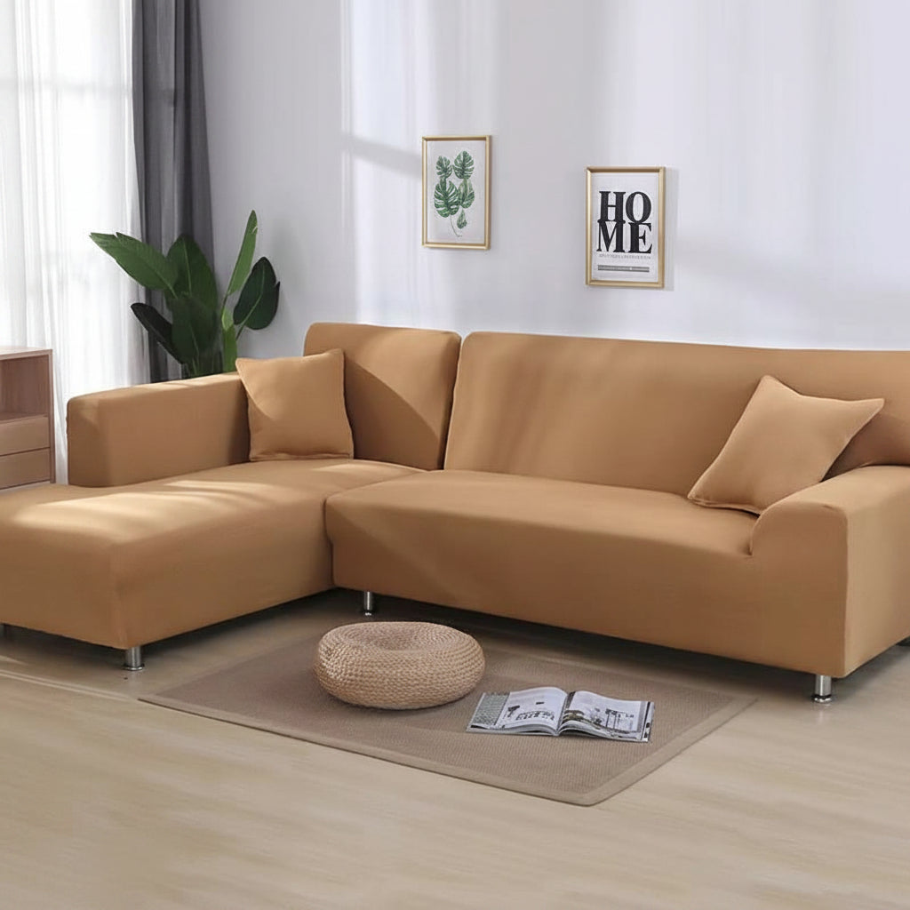 Elastic Stretch Sofa Slipcover Protector - Fitted Couch Cover to Protect and Refresh Your Sofa
