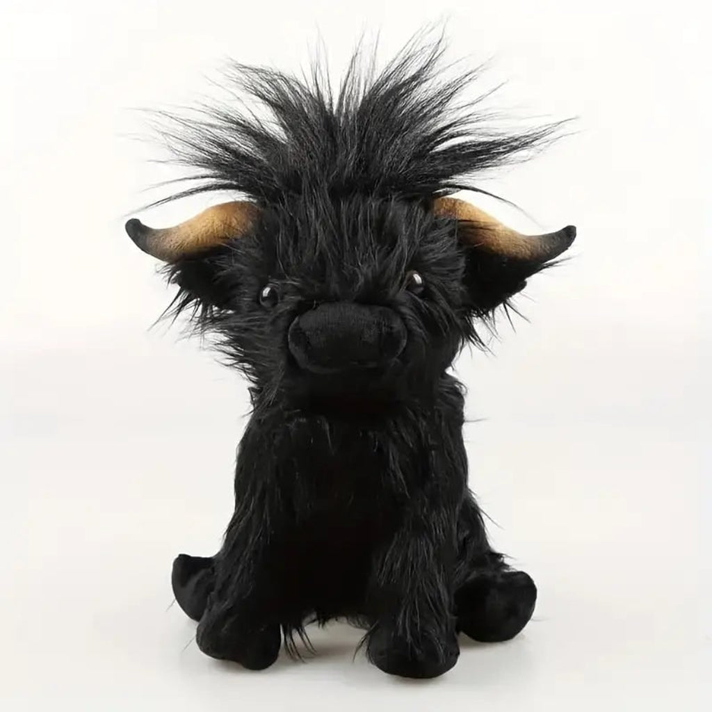 Cozy Highland Cow Stuffed Plush Toy - Ultra-Soft Cuddle Buddy
