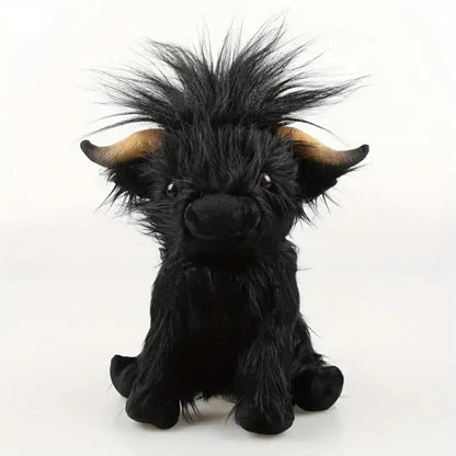 Cozy Highland Cow Stuffed Plush Toy - Ultra-Soft Cuddle Buddy