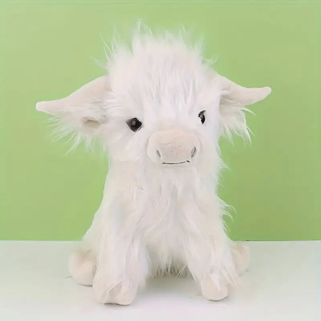 Cozy Highland Cow Stuffed Plush Toy - Ultra-Soft Cuddle Buddy