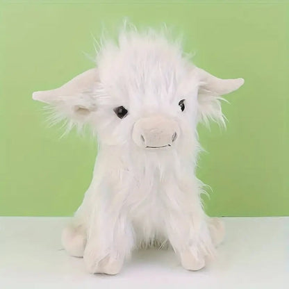 Cozy Highland Cow Stuffed Plush Toy - Ultra-Soft Cuddle Buddy