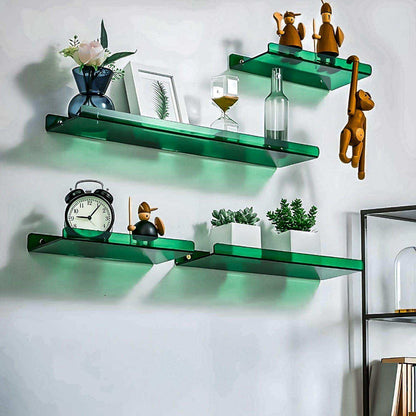 Floating Acrylic Wall Shelf - Minimalist Display & Storage