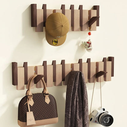 Decorative Wooden Wall Hook Rack