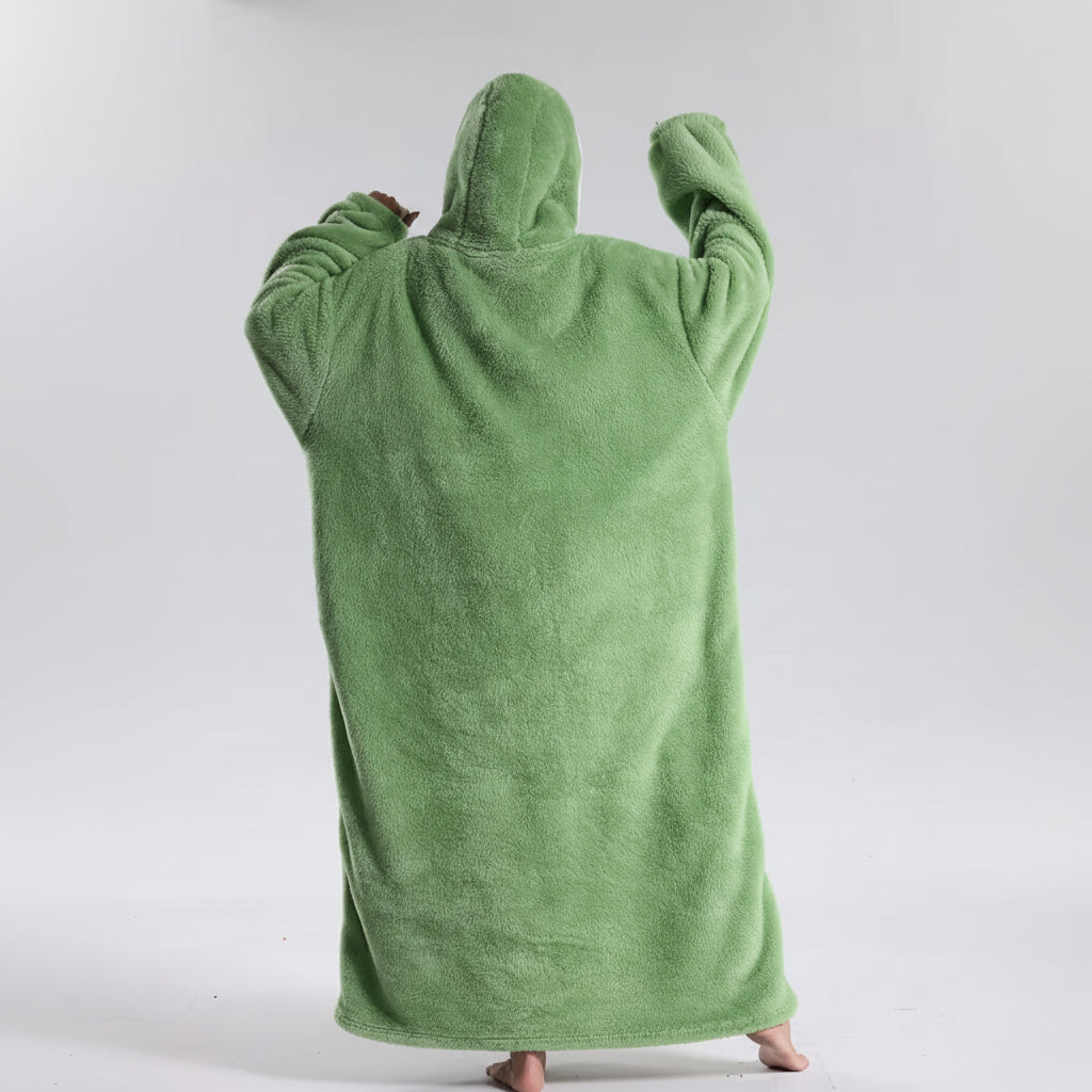 Cozy Oversized Hoodie Blanket for Adults — Soft, Wearable Blanket for Cold Days