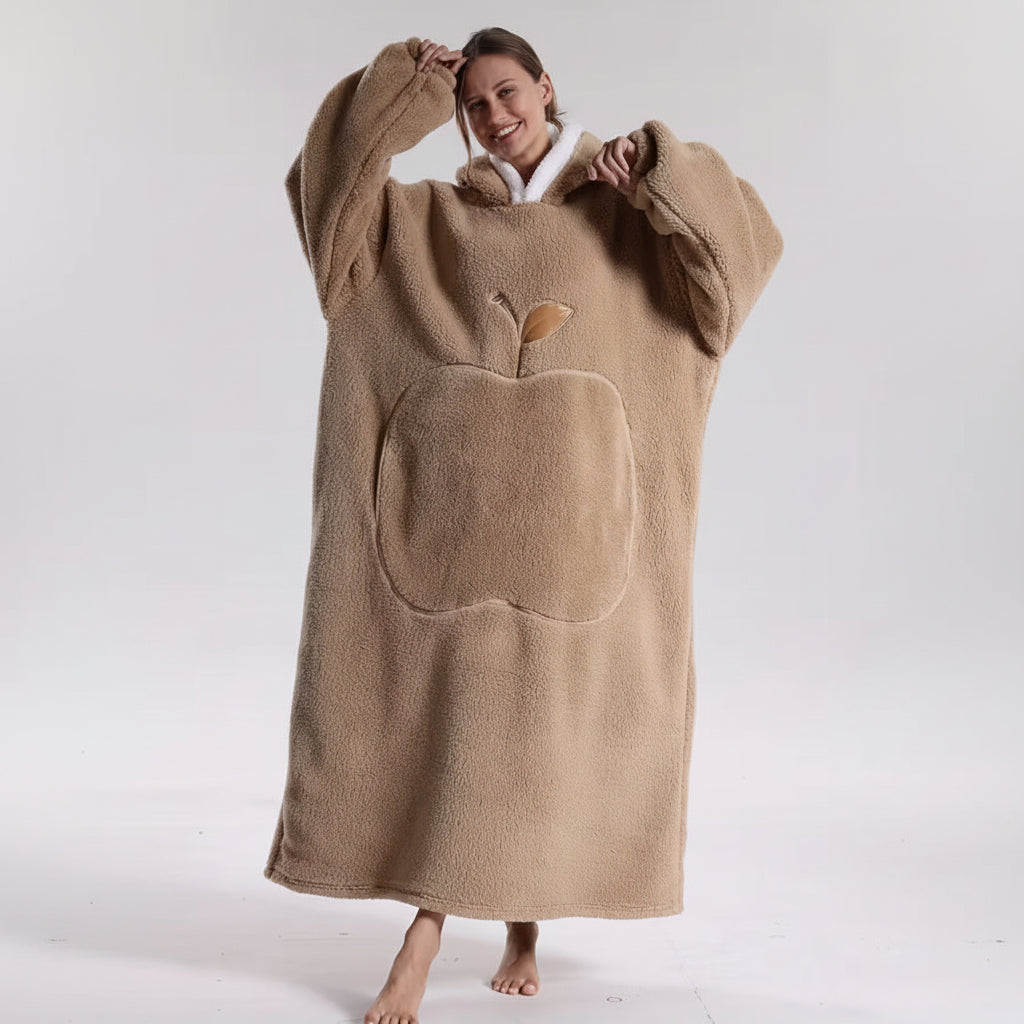 Cozy Oversized Hoodie Blanket for Adults — Soft, Wearable Blanket for Cold Days