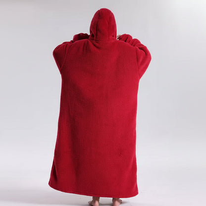 Cozy Oversized Hoodie Blanket for Adults — Soft, Wearable Blanket for Cold Days
