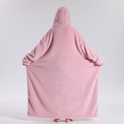 Cozy Oversized Hoodie Blanket for Adults — Soft, Wearable Blanket for Cold Days