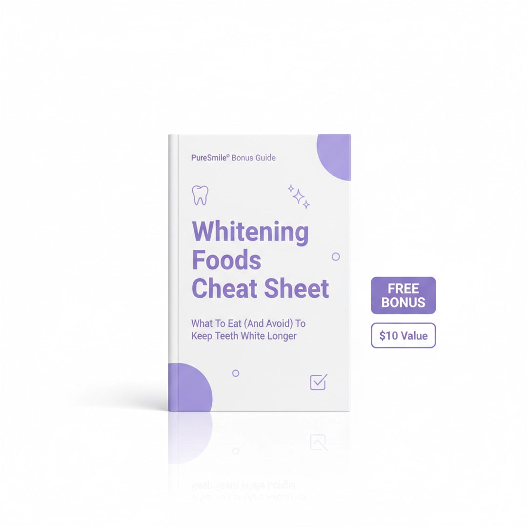 Whitening Foods Cheat Sheet eBook