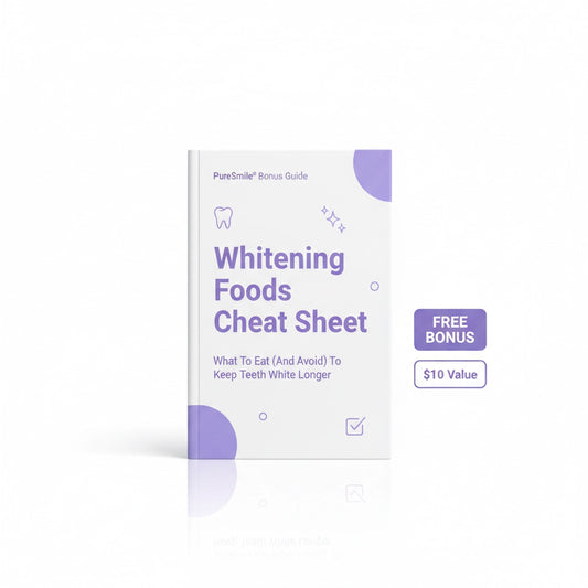 Whitening Foods Cheat Sheet eBook