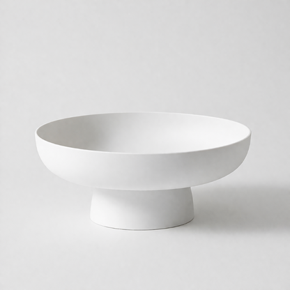 Elegant Pedestal Fruit Bowl – Decorative Table Centerpiece for Kitchen Counter