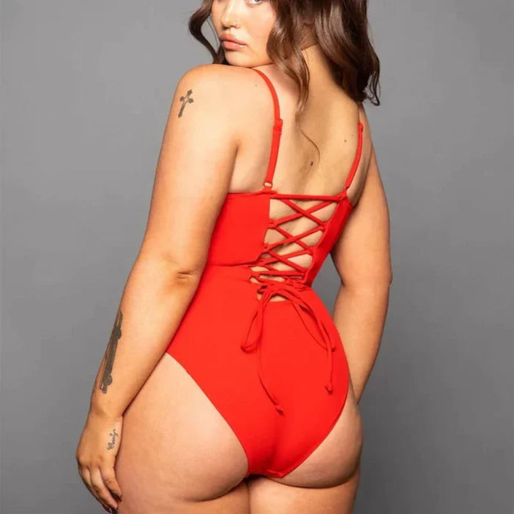 Flattering Women's Shaping One-Piece Swimsuit | Swim Shaper