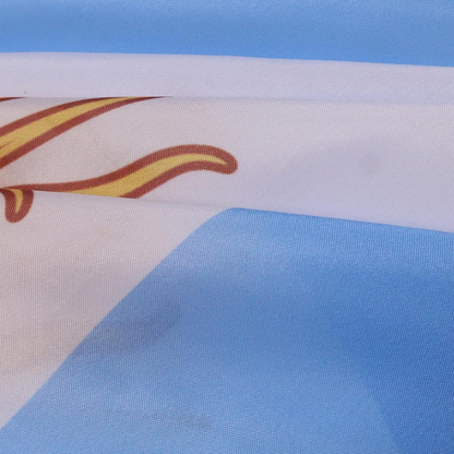 Argentina World Cup Flag Hooded Cape - Fan Cape for Football Fans