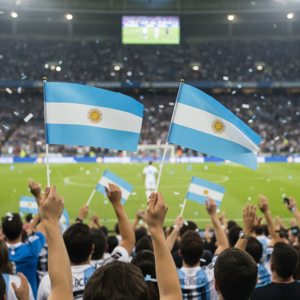 Argentina World Cup Flag - Miniature National Flag