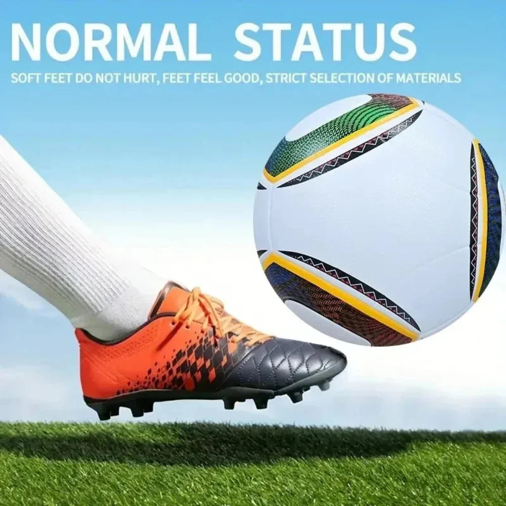 Durable Size 5 PU Soccer Ball for Outdoor Training and Match Play