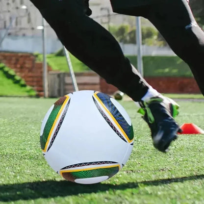 Durable Size 5 PU Soccer Ball for Outdoor Training and Match Play